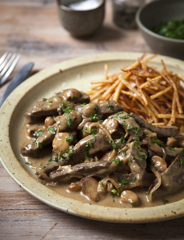 Beef Stroganoff