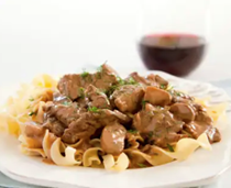 Beef Stroganoff
