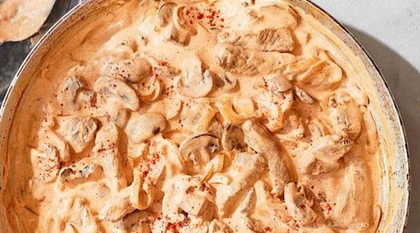 Beef Stroganoff