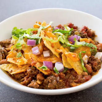 Beef taco bake
