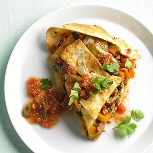 Beef taco pie