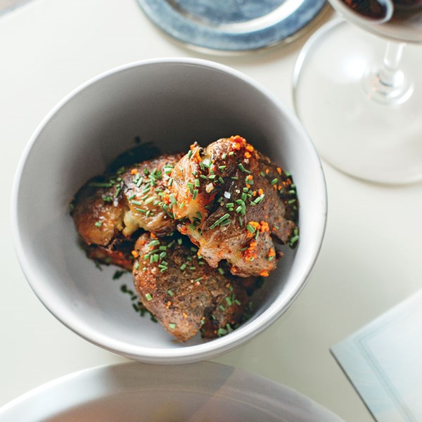 Beef tallow potatoes with spicy paprika