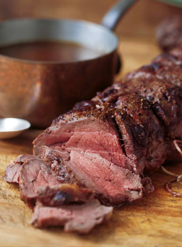 Beef tenderloin with Madeira sauce