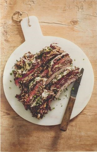 Beef tenderloin with radicchio (Filetto al rosso Trevigiano)
