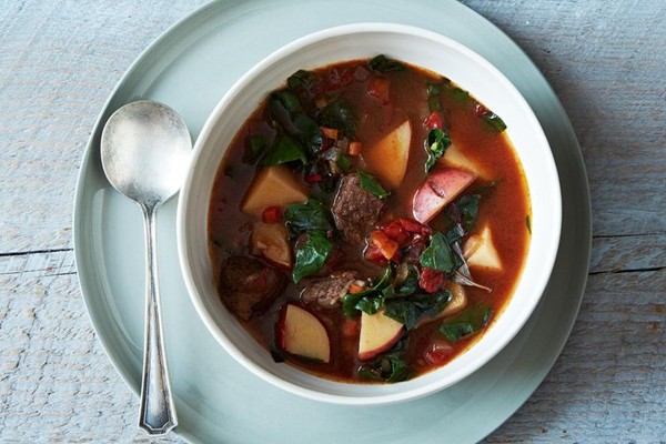 Beef vegetable bourguignon