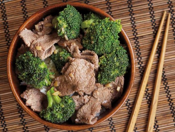 Beef with broccoli from 'The Chinese Takeout Cookbook' (Cook the Book)
