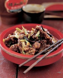 Beef with pepper pickle
