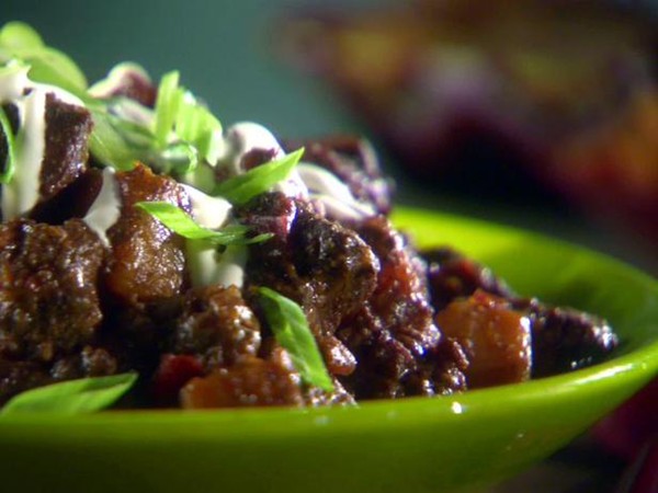 Beefy butternut squash chili