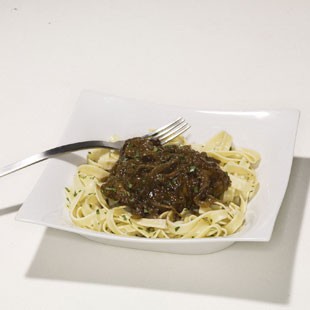Beer- and onion-braised chicken carbonnade
