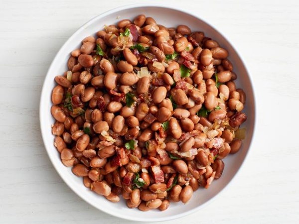 Beer and bacon beans