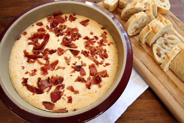 Beer and bacon dip