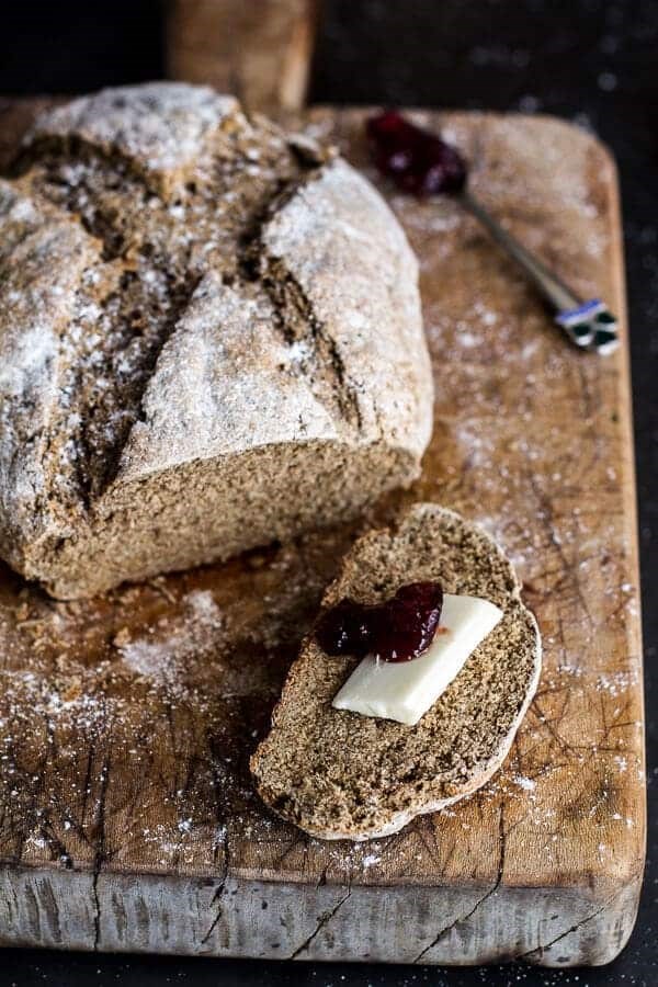 Beer and rye Irish soda bread