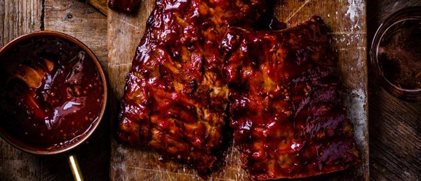Beer-B-Q ribs