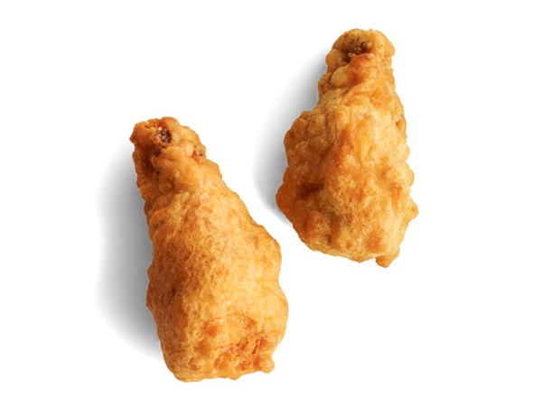 Beer-battered wings