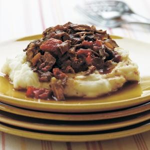 Beer-braised beef
