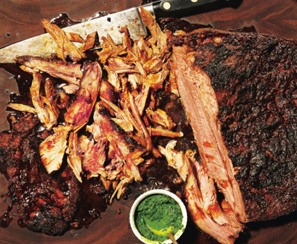 Beer-braised brisket