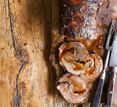 Beer-braised brisket pot roast