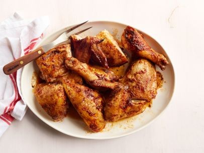 Beer-brined beer-can chicken