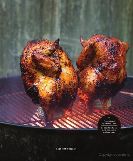 Beer-can chicken