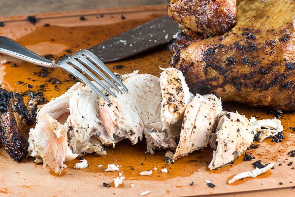 Beer can chicken