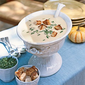 Beer-cheddar soup