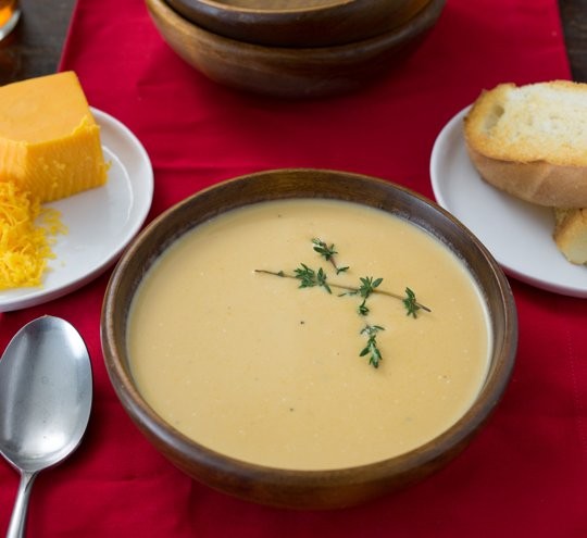 Beer cheese soup
