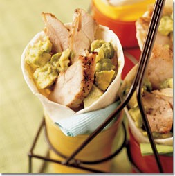 Beer-marinated chicken tacos