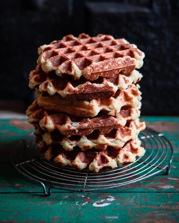 Beer waffles 