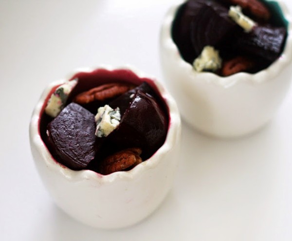 Beet & blue salad