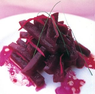 Beet and ginger salad