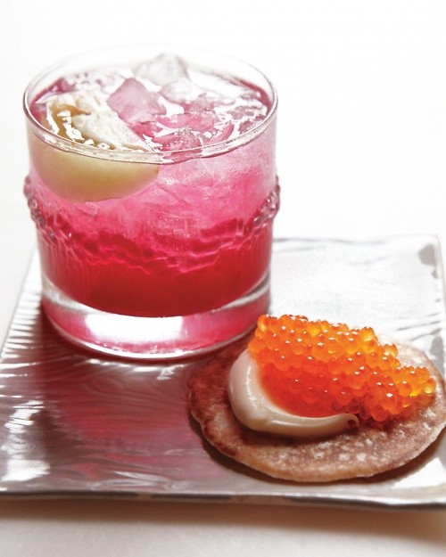 Beet-and-lemon shrub