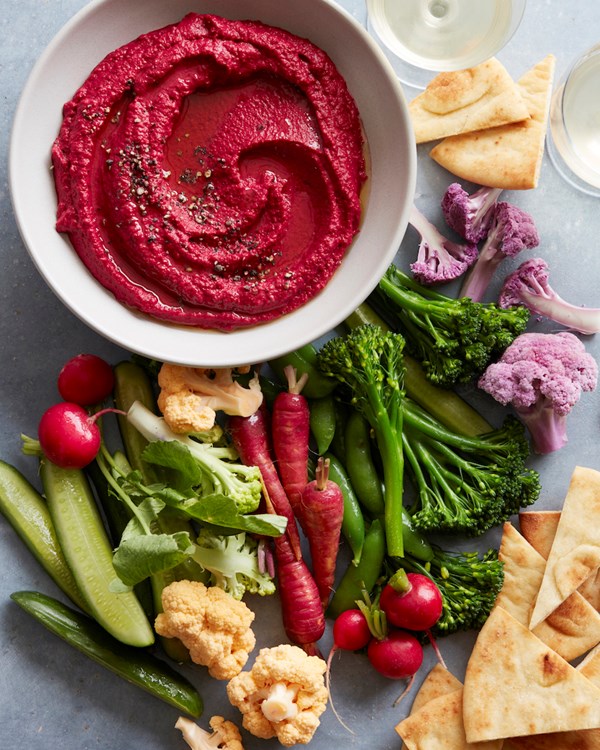 Beet hummus
