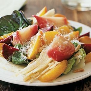 Beet, orange, and fennel salad