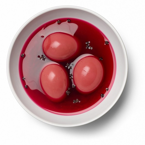 Beet-pickled eggs