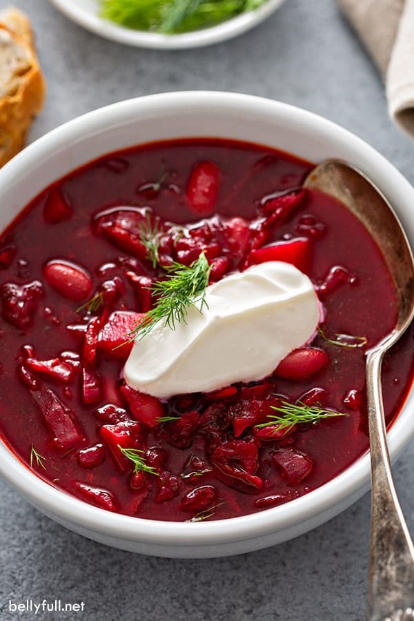 Beet soup (Borscht)