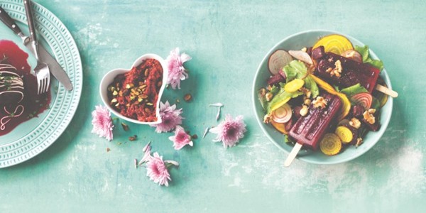 Beet that popstick salad
