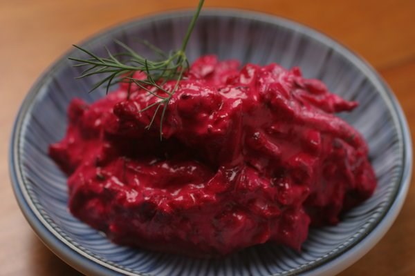 Beet tzatziki
