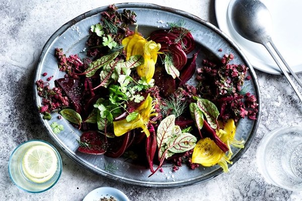 Beetroot - roots, stalks and leaves