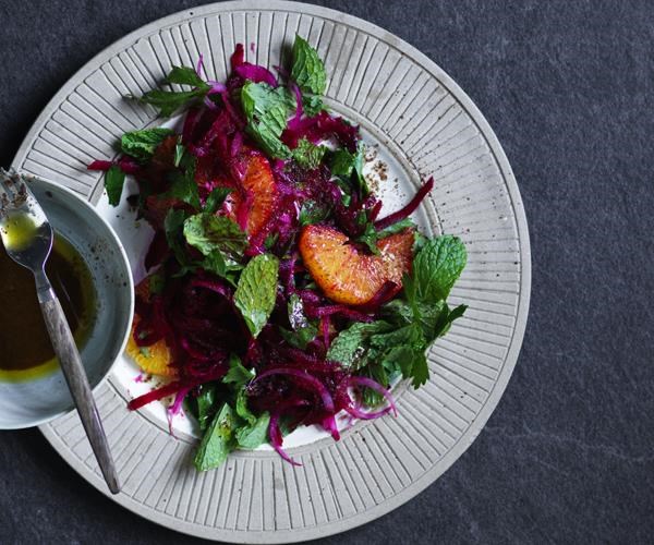 Beetroot & orange salad with sumac dressing
