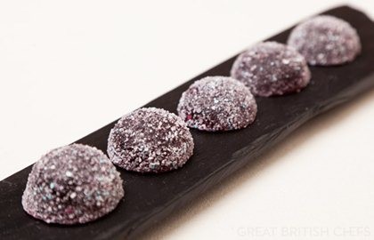 Beetroot and bubblegum pastille