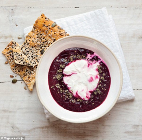 Beetroot and burrata