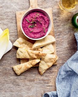 Beetroot and ricotta dip