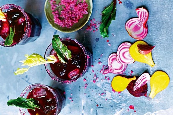 Beetroot bloody Mary