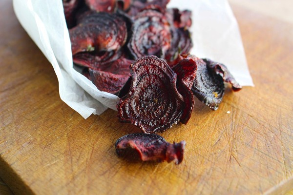 Beetroot crisps