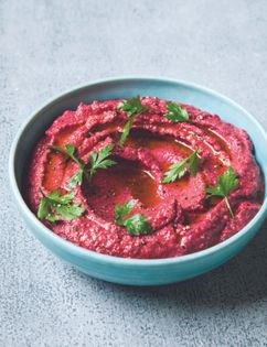 Beetroot hummus