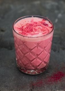 Beetroot latte