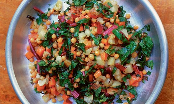Beetroot leaf sauté 