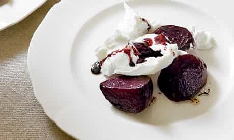 Beetroot, mozzarella, balsamic