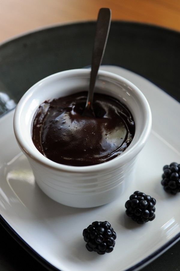 Beetroot pots de crème