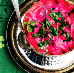 Beetroot raita